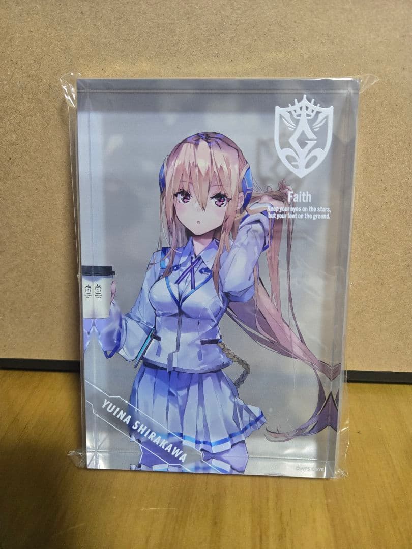 ヘブンバーンズレッド　白河ユイナ　アクリルブロック【@Loppi・HMV限定】