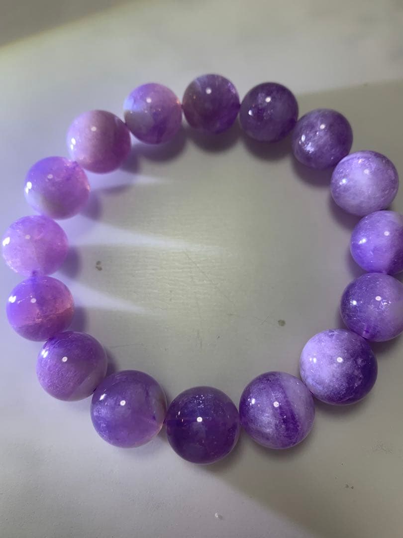 アイリススコロライトブレスレット　10ミリ　内径17