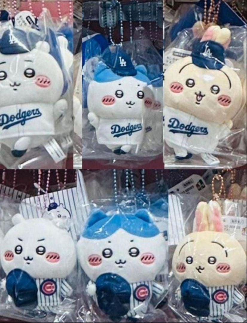 ちいかわ MLB TOKYO SERIES 2025 マスコット6点　ドジャース