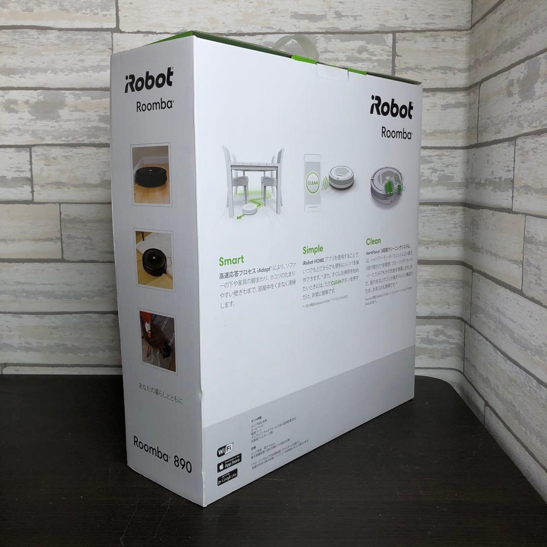 【新品 未開封】iRobot ルンバ890 ロボット掃除機