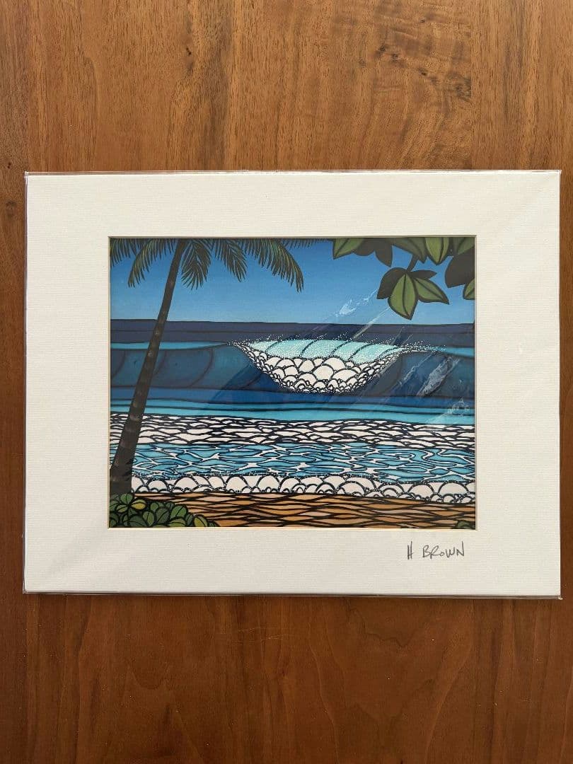 直筆サイン入　HEATHER BROWN　ヘザーブラウン　PIPELINE