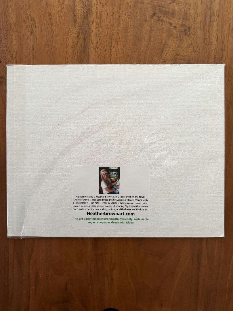 直筆サイン入　HEATHER BROWN　ヘザーブラウン　PIPELINE