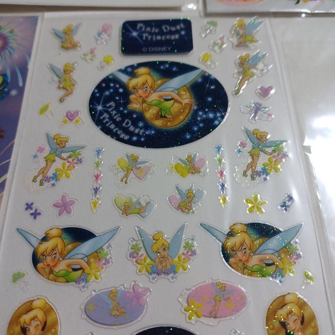 正規品　ディズニーストア　シール　ぷっくり　5枚セット　当時物　ぷくぷく