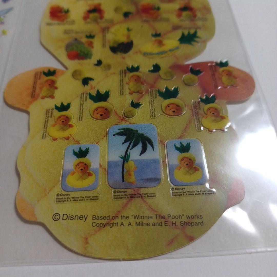 正規品　ディズニーストア　シール　ぷっくり　5枚セット　当時物　ぷくぷく