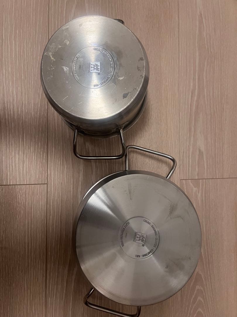 ツヴィリング　シチューポット　20cm 16cm 2個セット⭐︎ステンレス