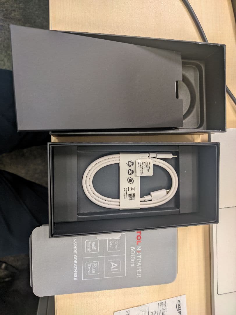 スマートフォン本体 TCL NXTPAPER 60 Ultra 5G