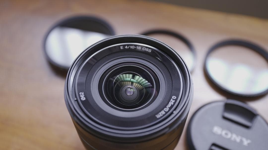 【箱あり・フィルター各種付き】Sony 10-18mm F4 OSS