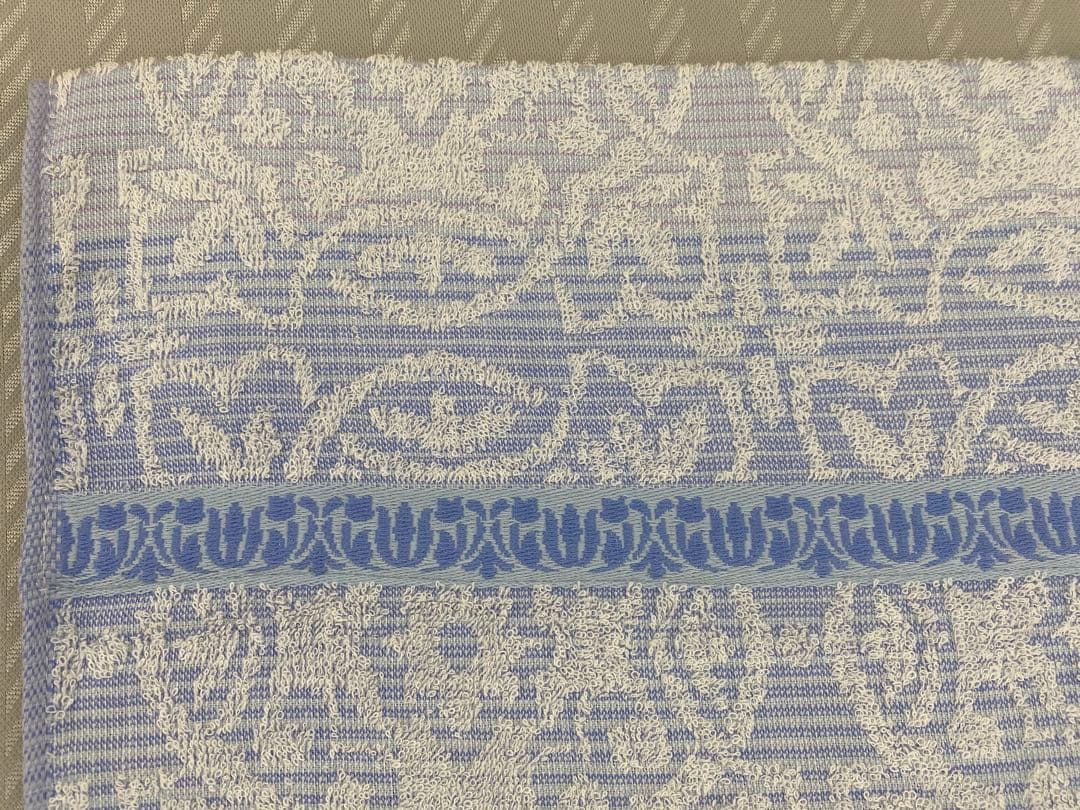 ロマンス　先染ジャガード　タオルケット・綿１００%・シングル約１４０×１９０㎝