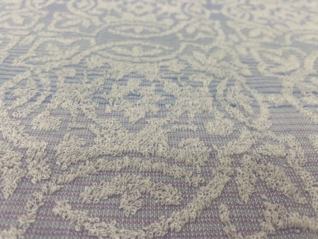 ロマンス　先染ジャガード　タオルケット・綿１００%・シングル約１４０×１９０㎝