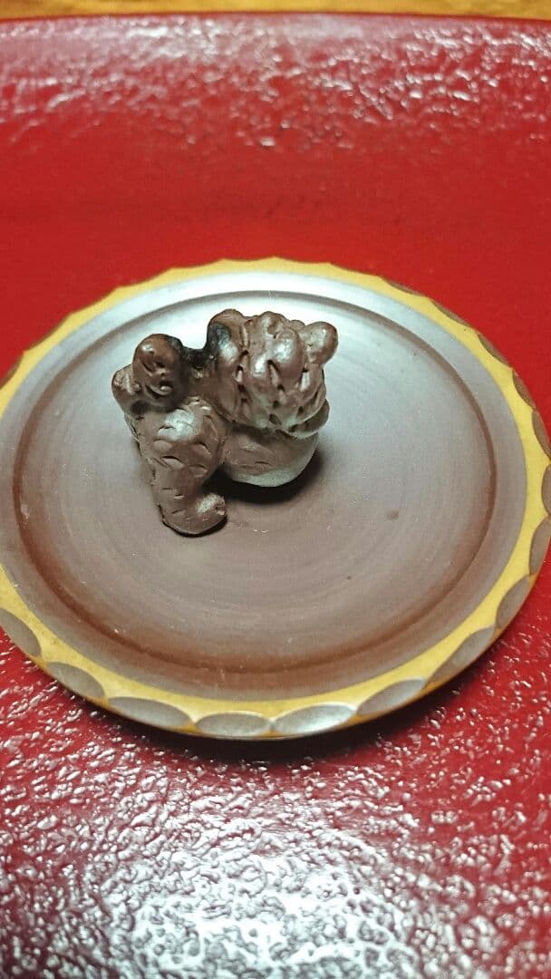 【値下】萬古焼 受賞歴多数 伝統工芸士 ☆伊藤美月  お香立て