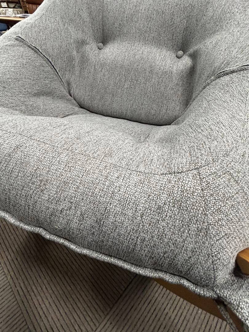 galaxy ギャラクシー ルナ ローバック パーソナルチェア 布張り