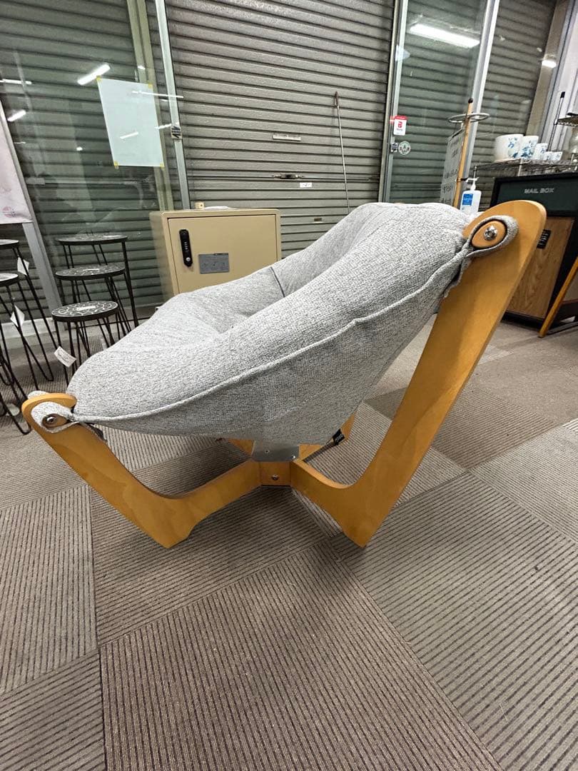 galaxy ギャラクシー ルナ ローバック パーソナルチェア 布張り