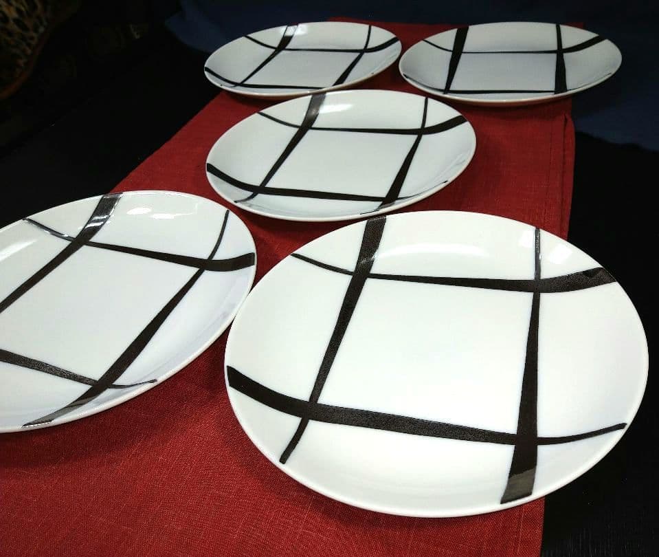 ♥ホームパーティーお薦め⬛豪華に高級レストラン・ホテル風ディスプレイ3皿新品