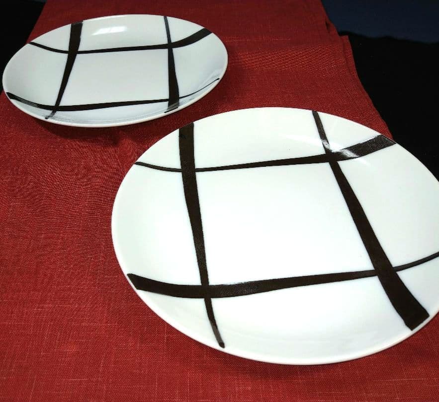 ♥ホームパーティーお薦め⬛豪華に高級レストラン・ホテル風ディスプレイ3皿新品