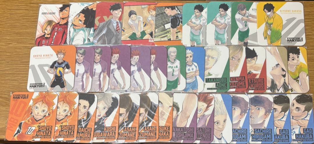 ハイキュー コースター69枚セット