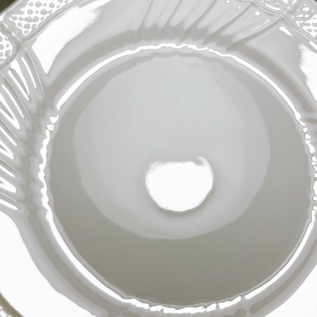 リチャードジノリ ベッキオホワイト プレート 17㎝ 5枚　|4201|