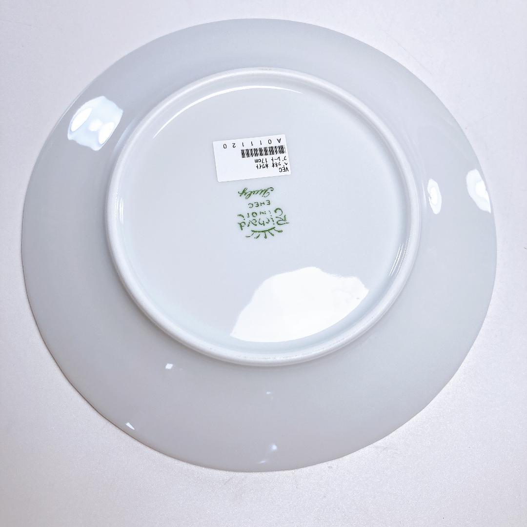 リチャードジノリ ベッキオホワイト プレート 17㎝ 5枚　|4201|