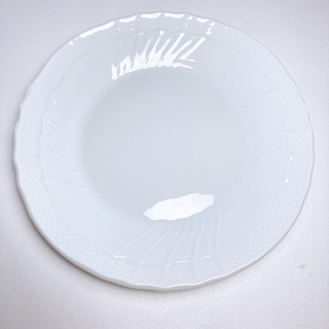 リチャードジノリ ベッキオホワイト プレート 17㎝ 5枚　|4201|