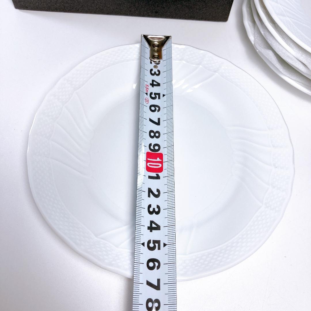 リチャードジノリ ベッキオホワイト プレート 17㎝ 5枚　|4201|