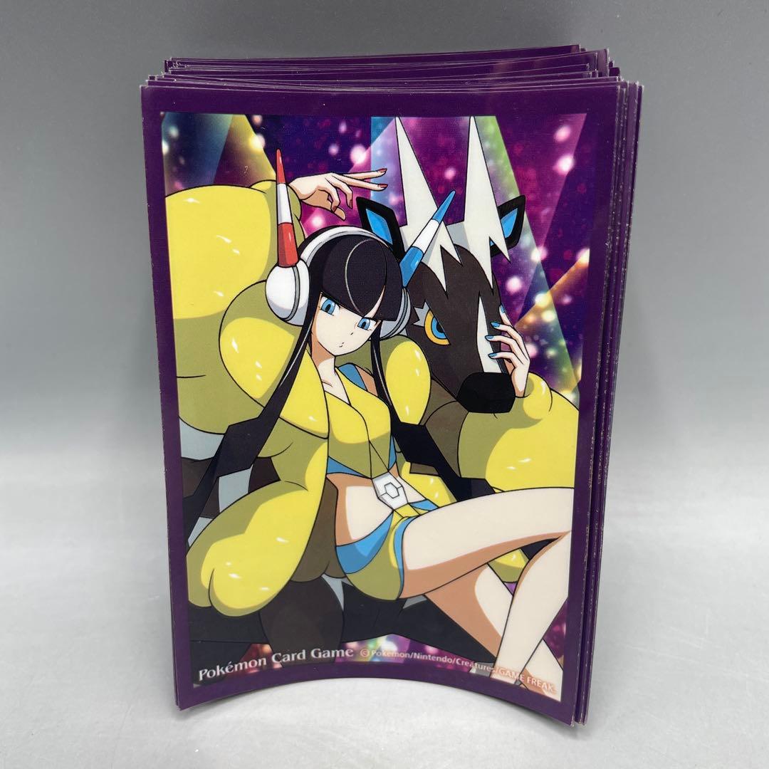 ポケモンカード カミツレ デッキケース デッキシールド 57枚