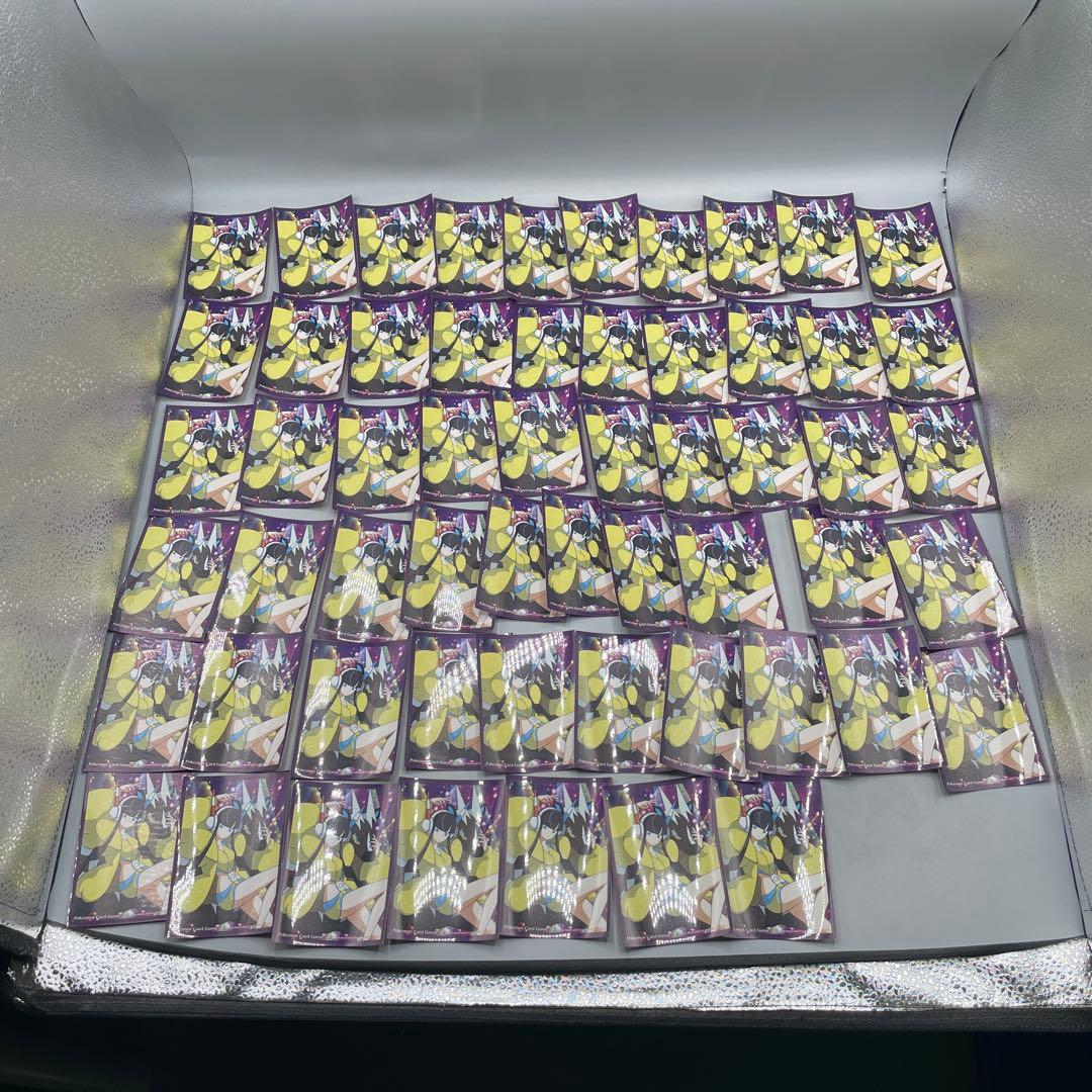 ポケモンカード カミツレ デッキケース デッキシールド 57枚