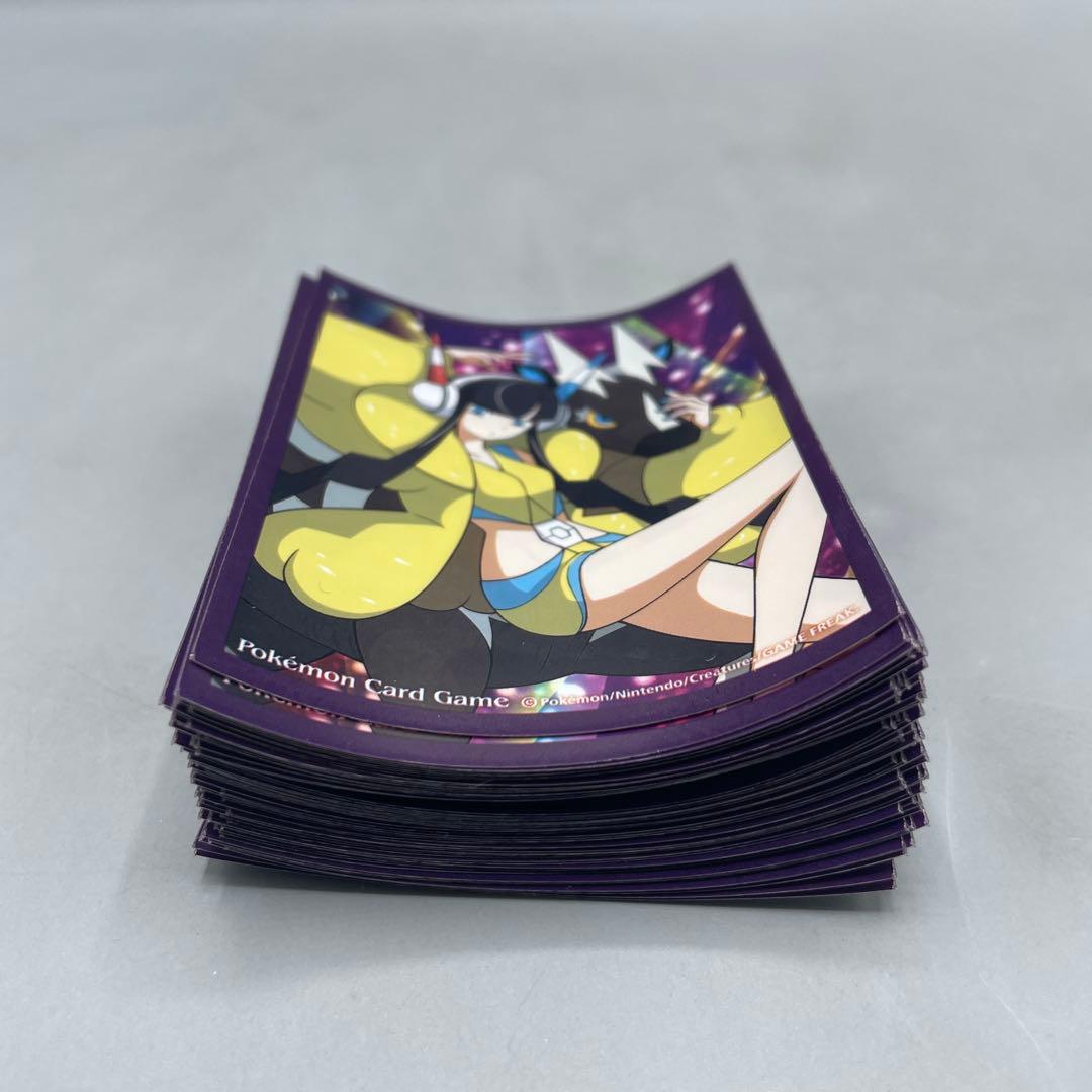 ポケモンカード カミツレ デッキケース デッキシールド 57枚