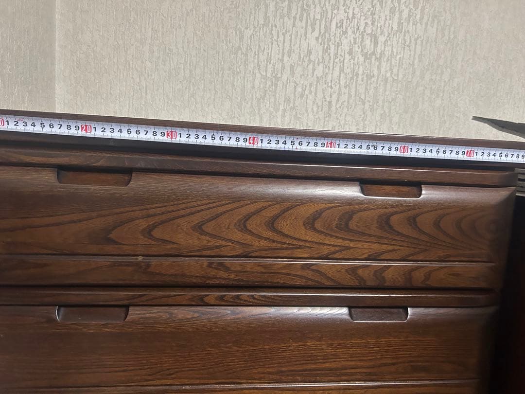 木製ダークブラウンチェスト 9引き出し(取りに来れる方限定) 千葉県