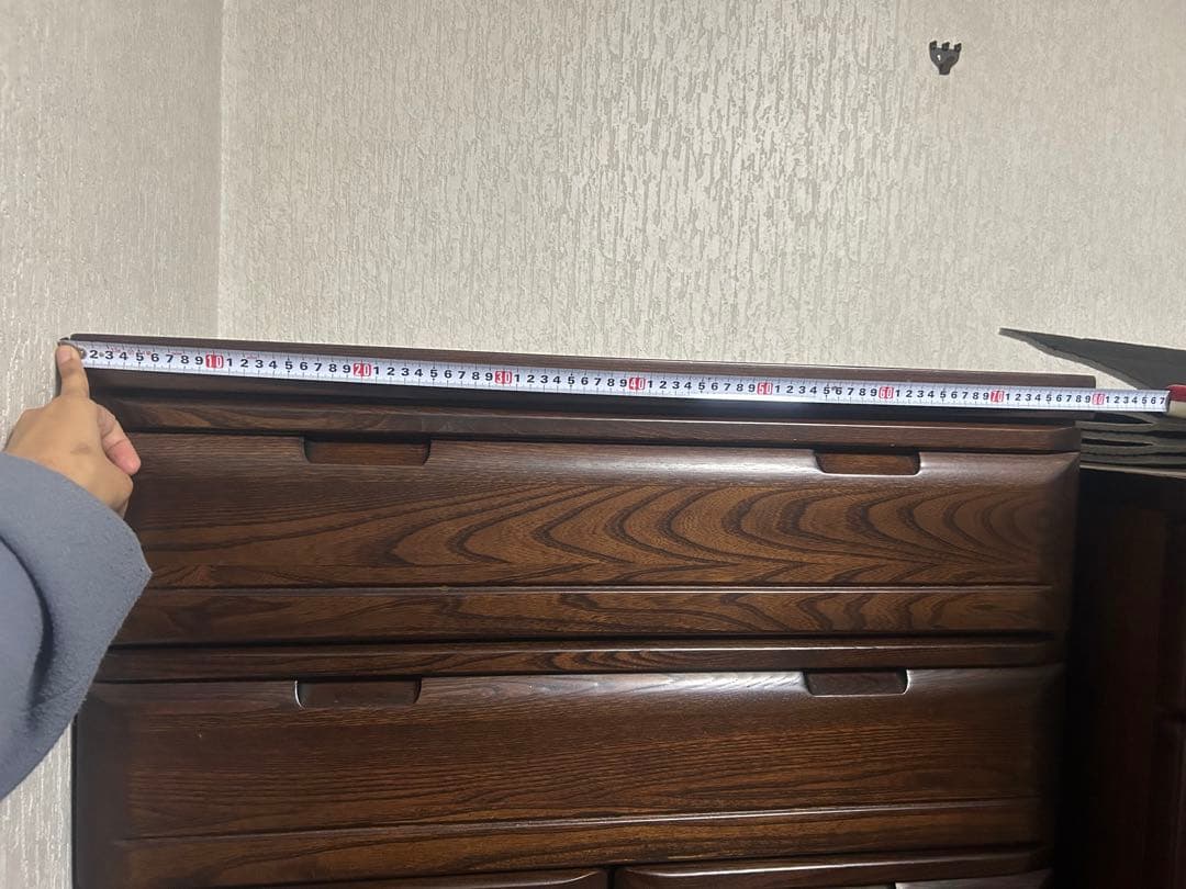 木製ダークブラウンチェスト 9引き出し(取りに来れる方限定) 千葉県