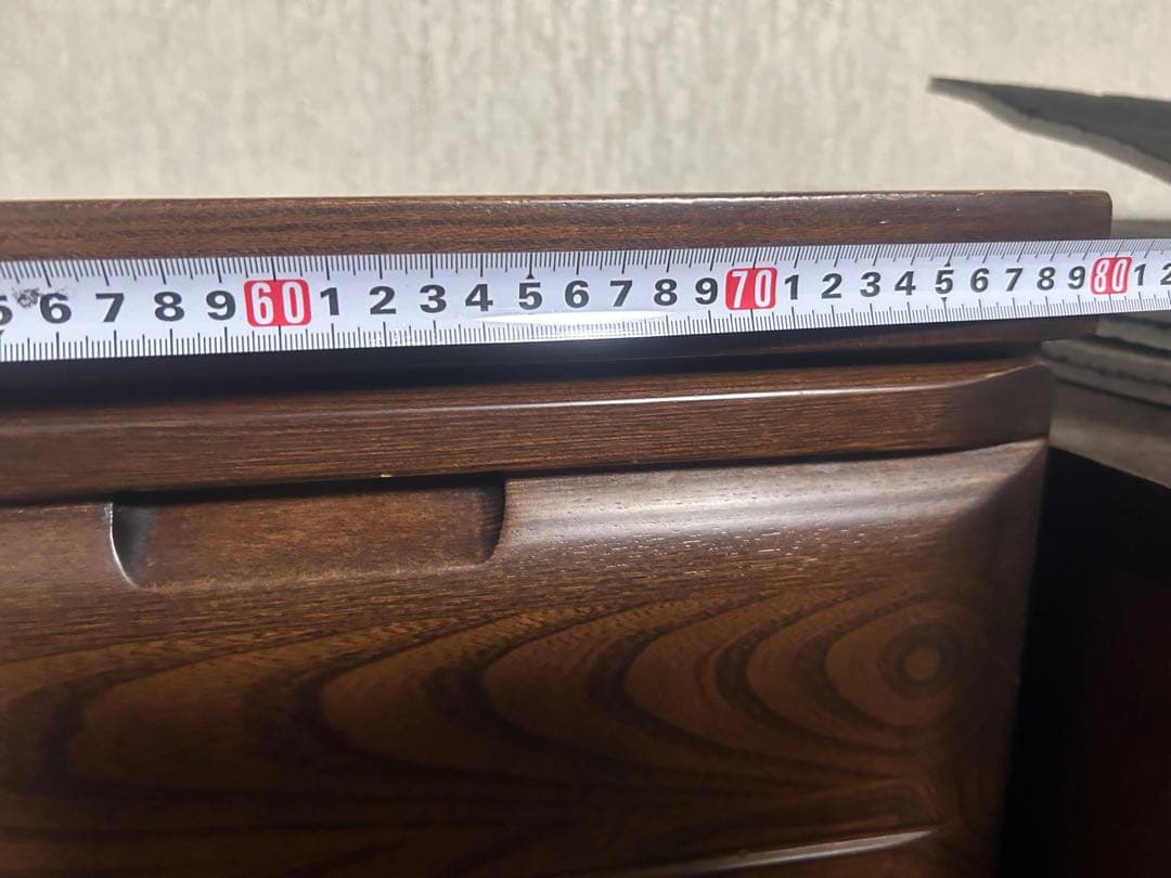 木製ダークブラウンチェスト 9引き出し(取りに来れる方限定) 千葉県