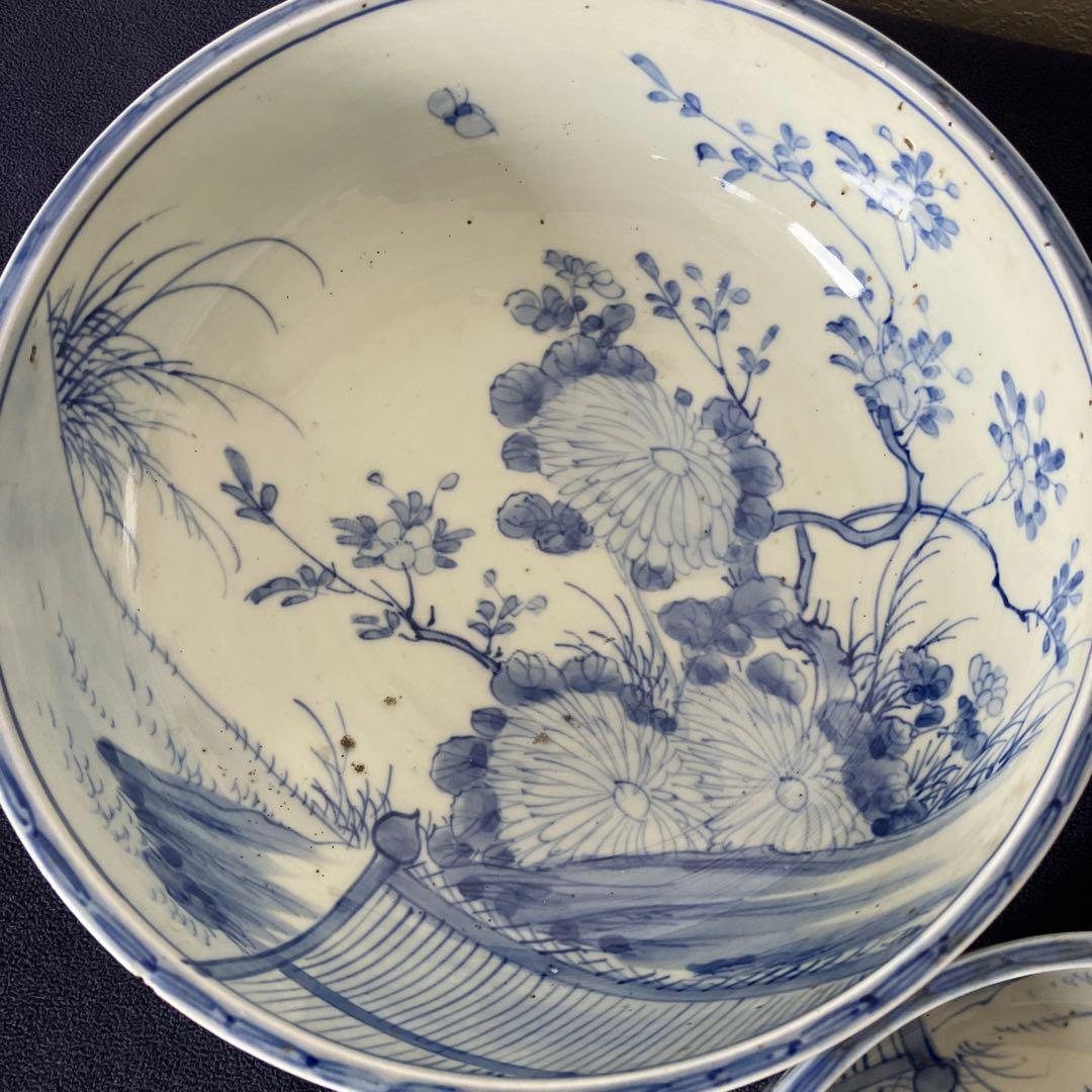 三鉢　三つ丼　アンティーク