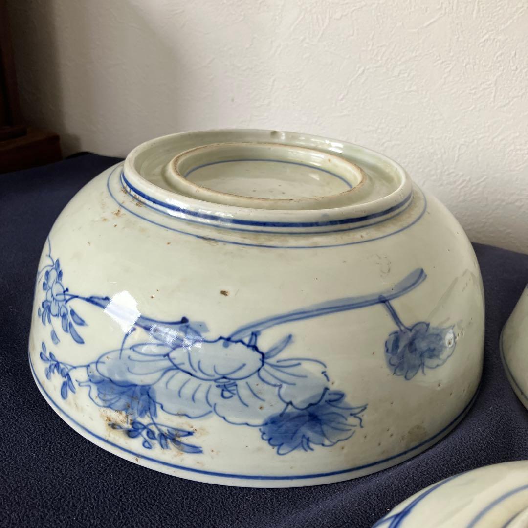 三鉢　三つ丼　アンティーク