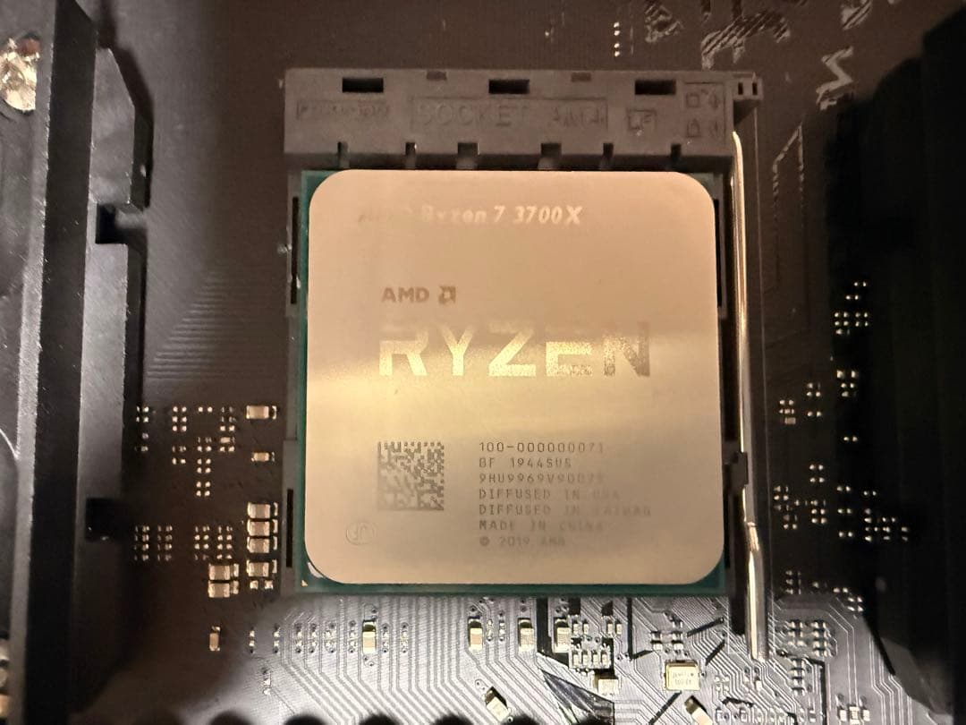 マザーボード ROG STRIX B450-F GAMING + AMD Ryzen3700x