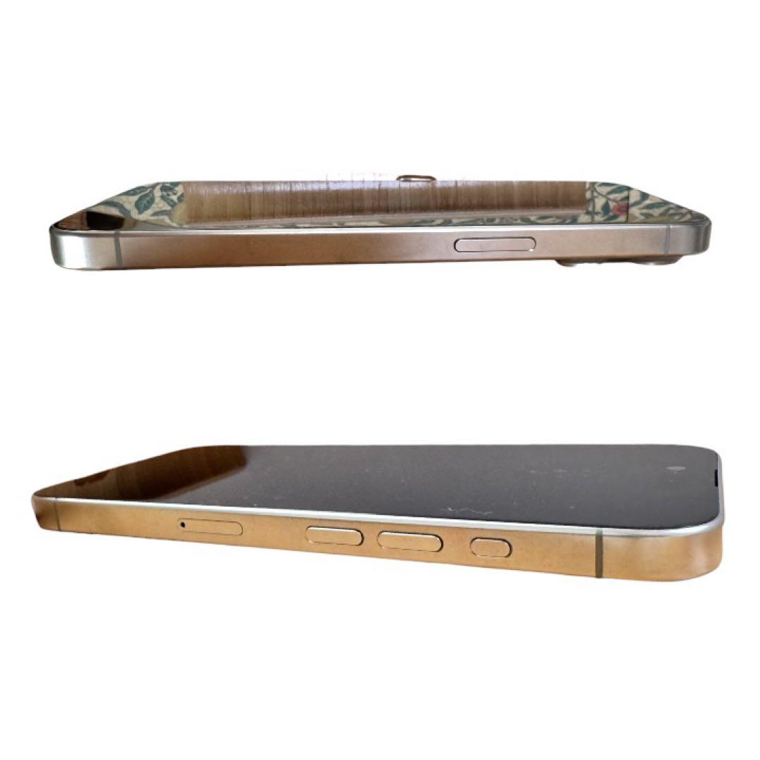 【美品】iPhone 15 pro 128GB ナチュラルチタニウム