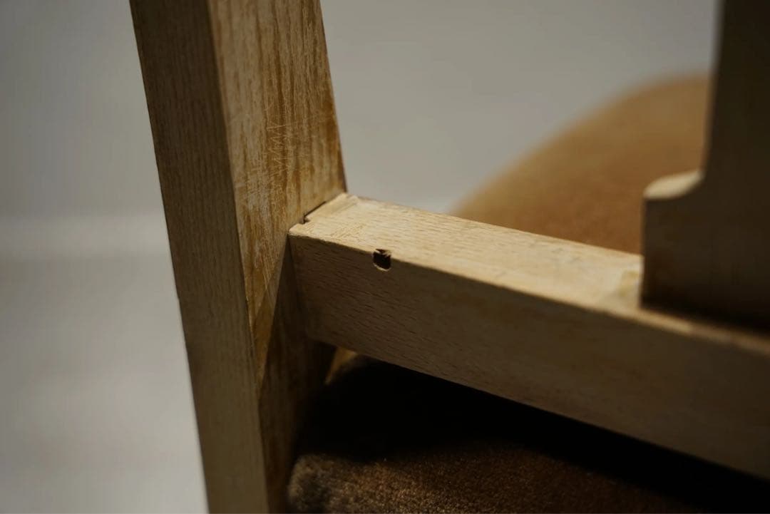 昭和初期　ビンテージチェア　古椅子　小椅子　栗材