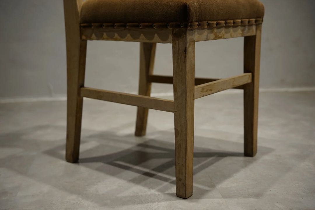 昭和初期　ビンテージチェア　古椅子　小椅子　栗材