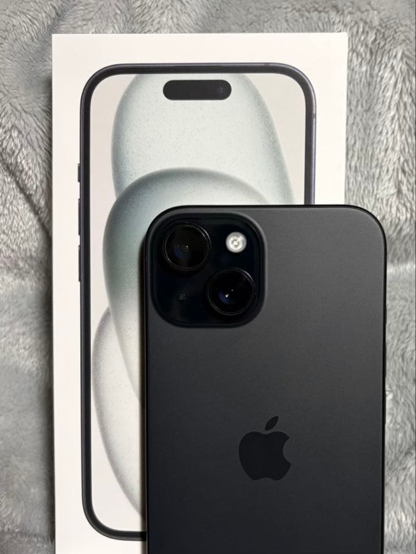 iPhone 15 256GB 最大容量90% ブラック