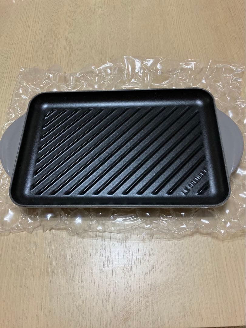 LE CREUSET グリルパン 限定色グレー ＊箱無し