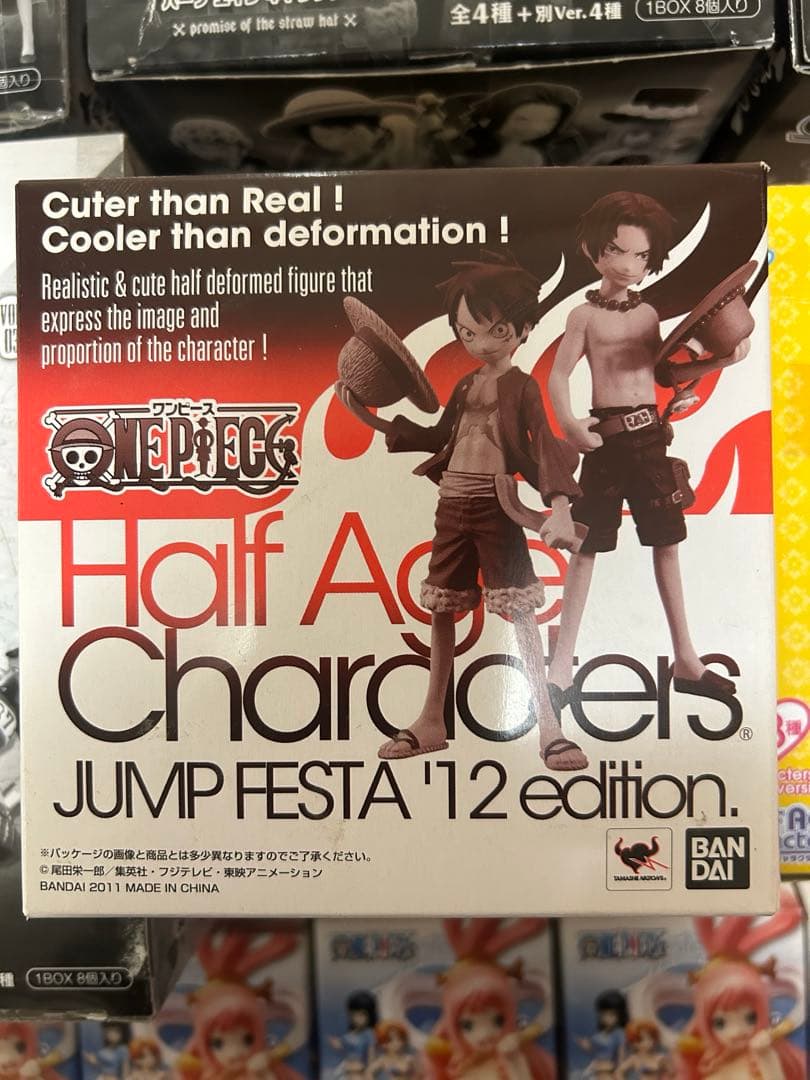 ワンピースHalf Age Characters 47種　JUMP FESTA含