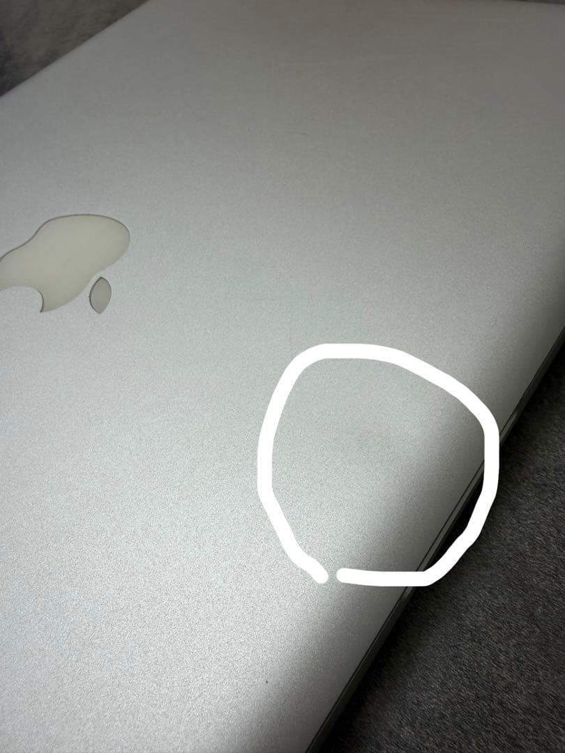 MacBook Proシルバー A1286ジャンク品