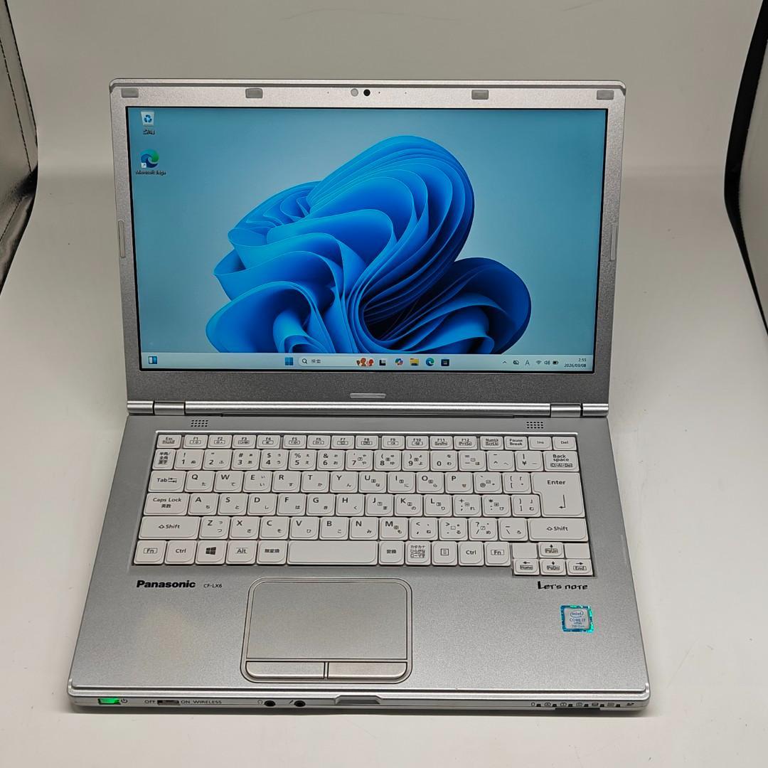 【レッツノート】高性能i7 SSD256GB 16GB 軽量ノートPC