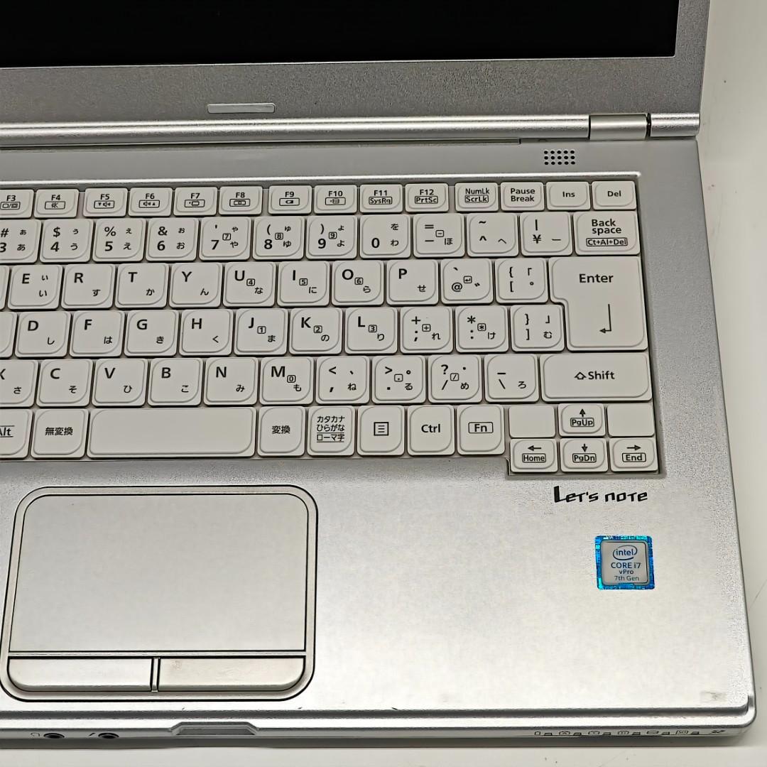 【レッツノート】高性能i7 SSD256GB 16GB 軽量ノートPC