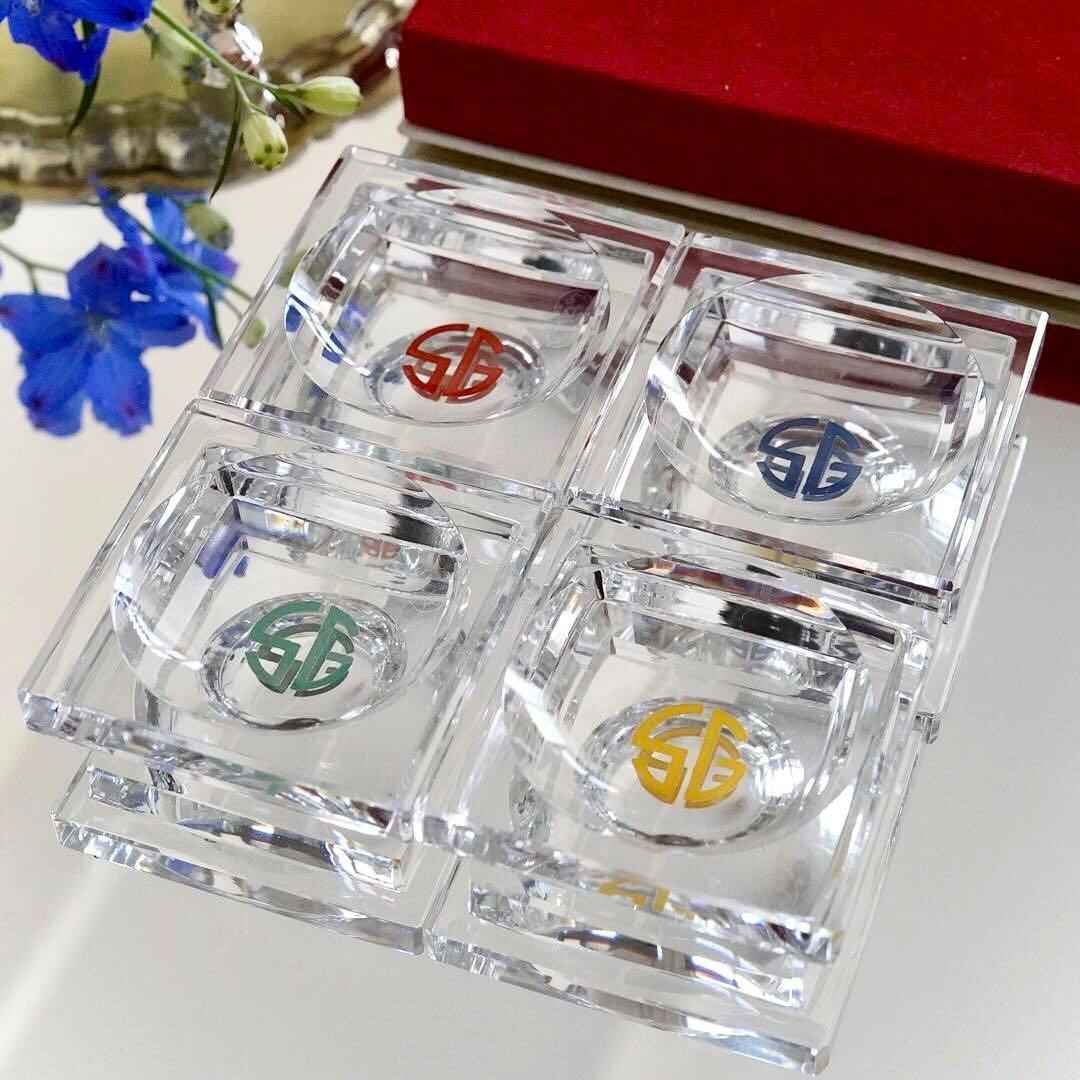 美品★オ－ルドバカラ★バターディッシュ 皿★塩入れ★ジョセフィーヌ ベイカー希少