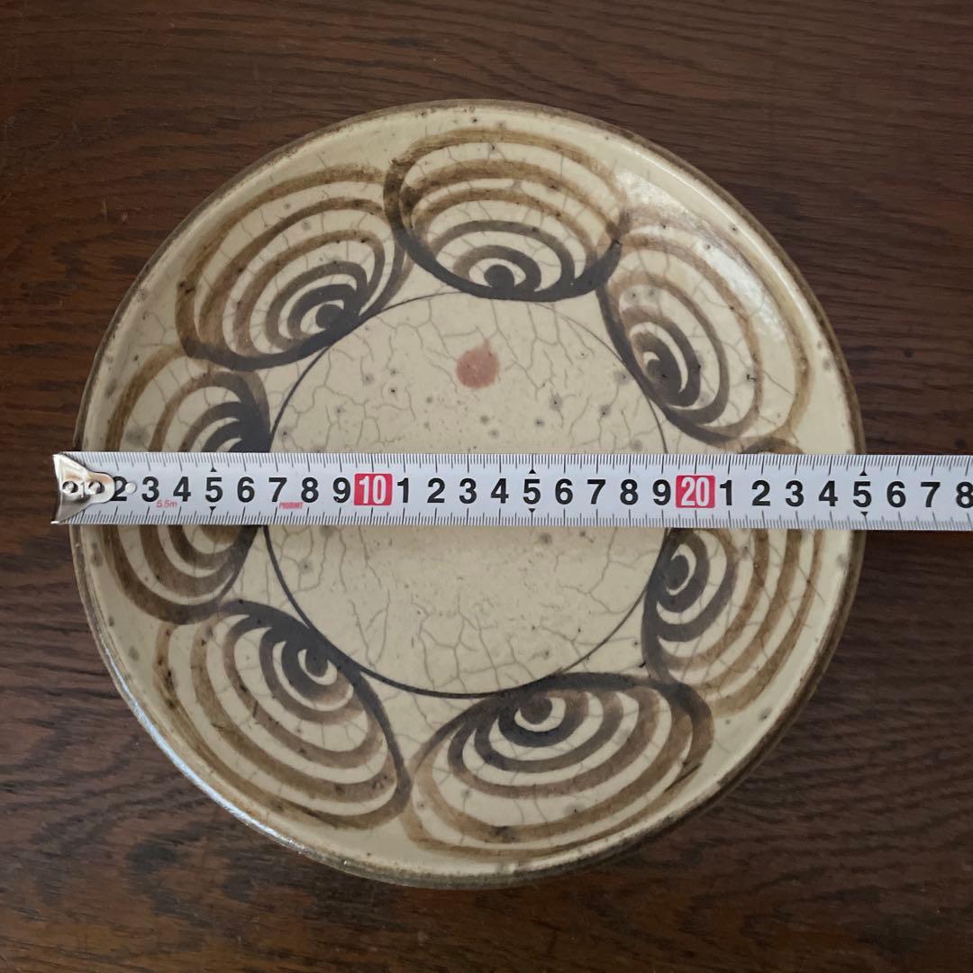瀬戸　馬の目皿　大皿　皿