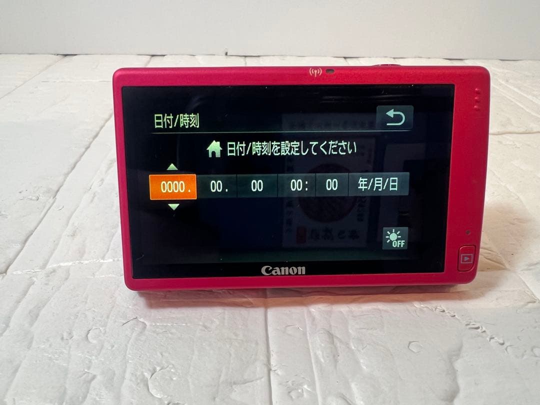 RAKUDO 専用Canon IXY 420fデジタルカメラ ピンクPC1739