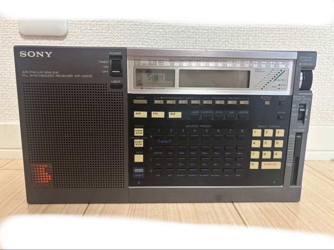 SONY ICF-2001D 動作確認済み