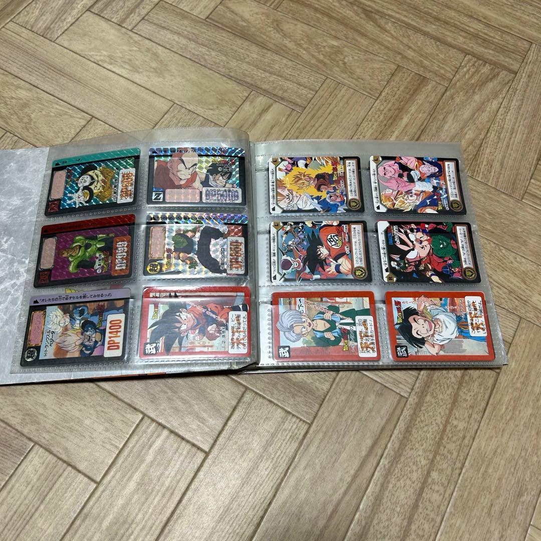 ドラゴンボールZ カードダスファイル約100枚セット　キラ約10枚