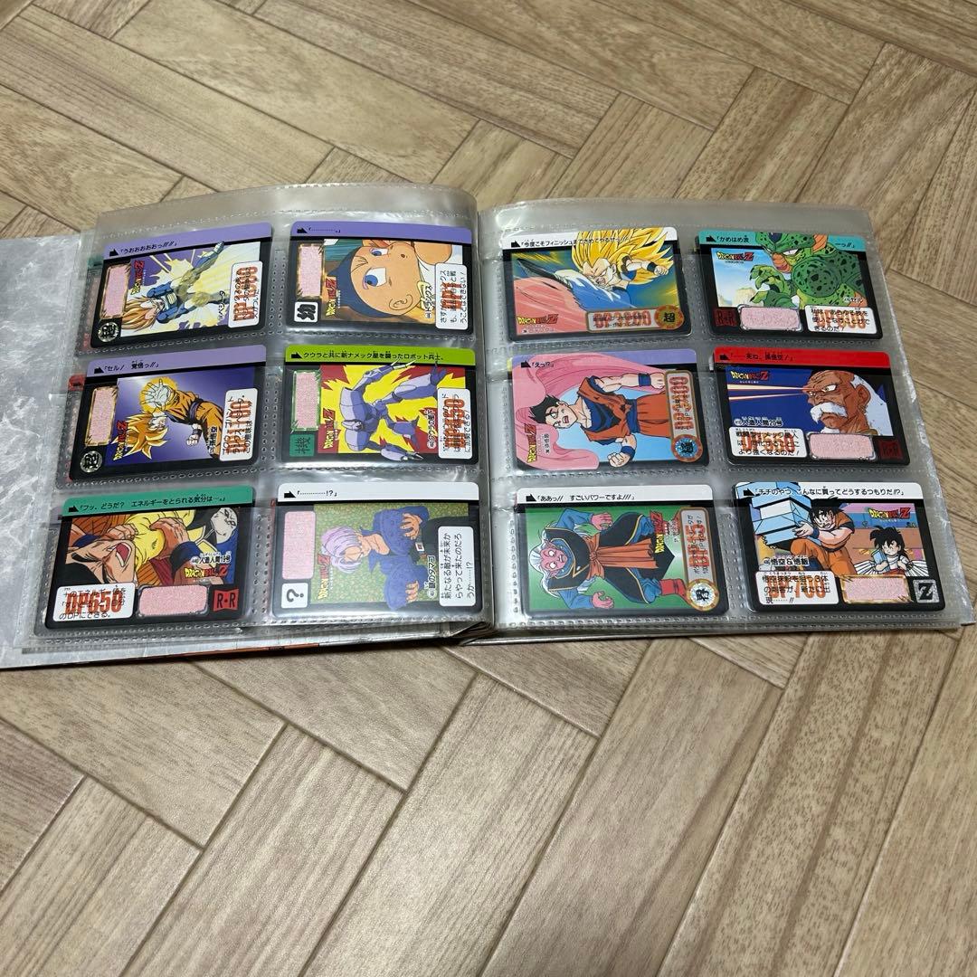 ドラゴンボールZ カードダスファイル約100枚セット　キラ約10枚