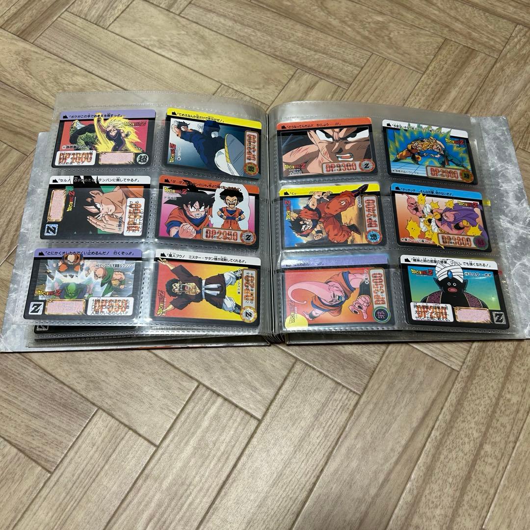 ドラゴンボールZ カードダスファイル約100枚セット　キラ約10枚