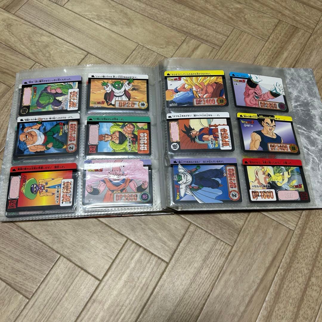 ドラゴンボールZ カードダスファイル約100枚セット　キラ約10枚