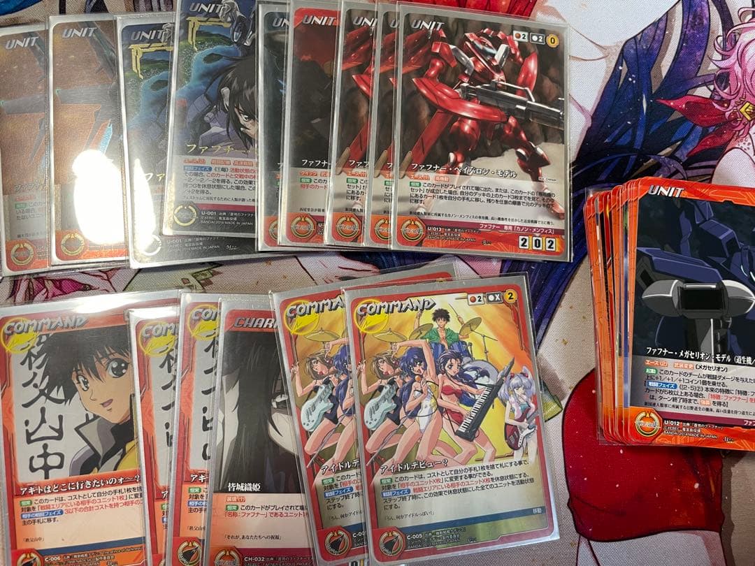 クルセイド赤ファフナーデッキMPデッキパーツ多数